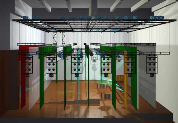 舞臺機械設備的安裝程序